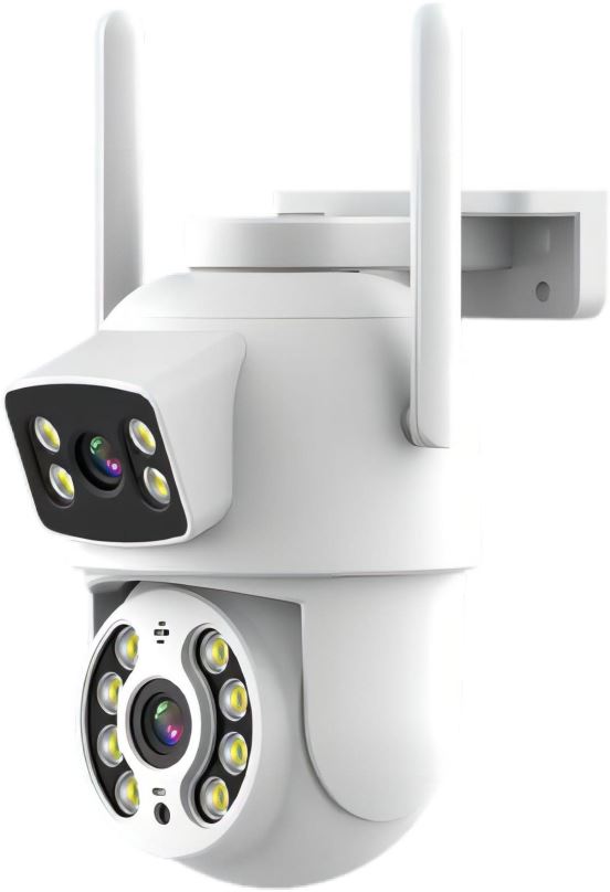 IP kamera IMMAX NEO LITE Smart Security venkovní kamera DOUBLE , 355° 90° P/T, WiFi, 2x 2MP, ONVIF