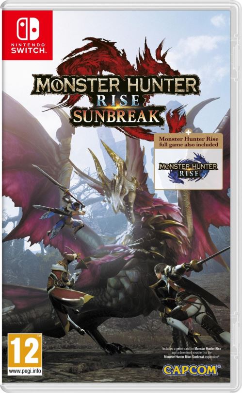 Hra na konzoli Monster Hunter Rise + Sunbreak - Nintendo Switch