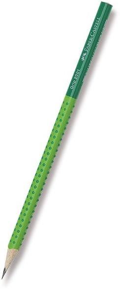 Tužka FABER-CASTELL Grip 2001 TwoTone HB trojhranná, zelená