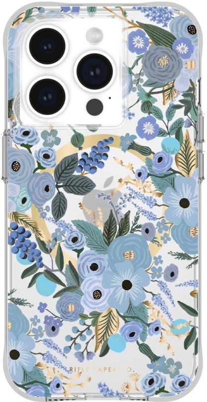 Kryt na mobil Case Mate Rifle Party Co. Garden Party Blue Case MagSafe iPhone 15 Pro