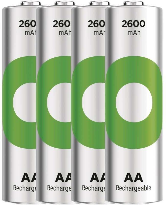 Nabíjecí baterie GP Nabíjecí baterie ReCyko 2600 AA (HR6), 4 ks