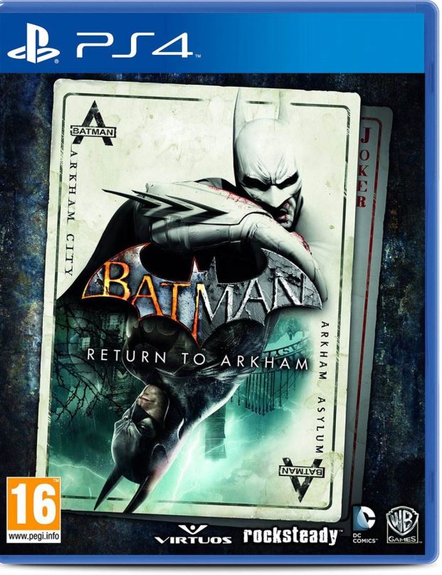 Hra na konzoli Batman Return to Arkham - PS4