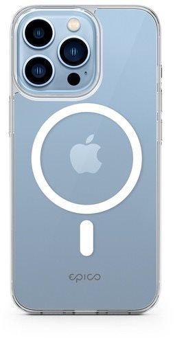 Kryt na mobil Epico Hero kryt na iPhone 13 Pro Max s podporou uchycení MagSafe - transparentní