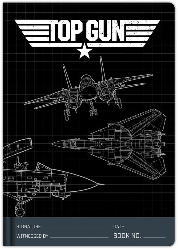 Zápisník Top Gun - Air Fighter 1986 - zápisník