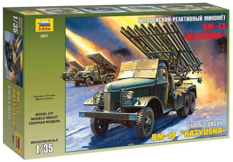 Plastikový model Model Kit military 3521 - BM-13 Katyusha