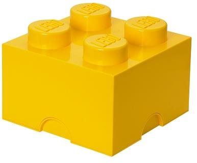 Úložný box LEGO Úložný box 250 x 250 x 180 mm - žlutý