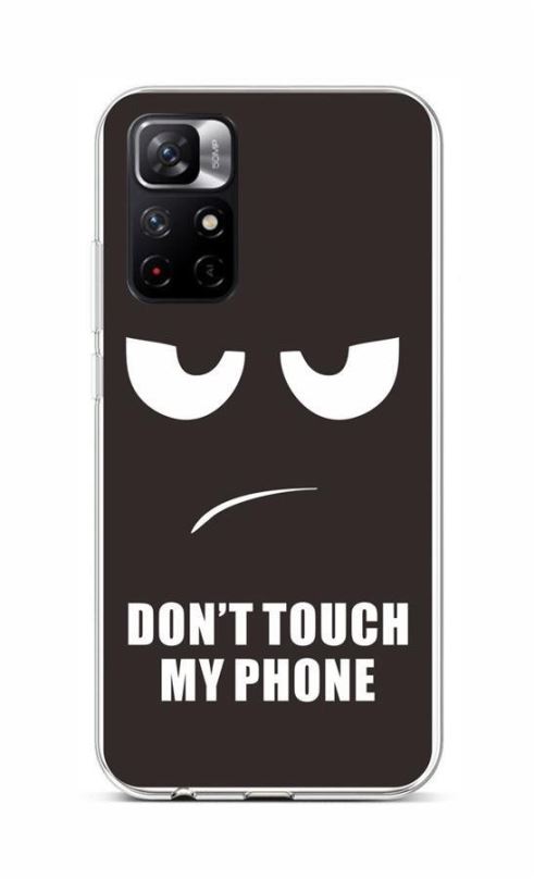 Kryt na mobil TopQ Kryt Xiaomi Poco M4 Pro 5G silikon Don't Touch 71225