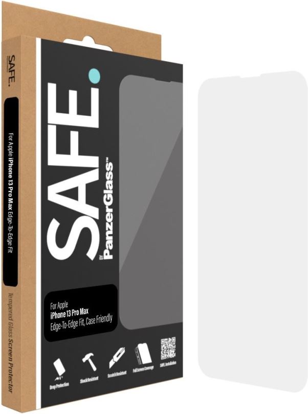Ochranné sklo SAFE. by Panzerglass Apple iPhone 13 Pro Max černý rámeček