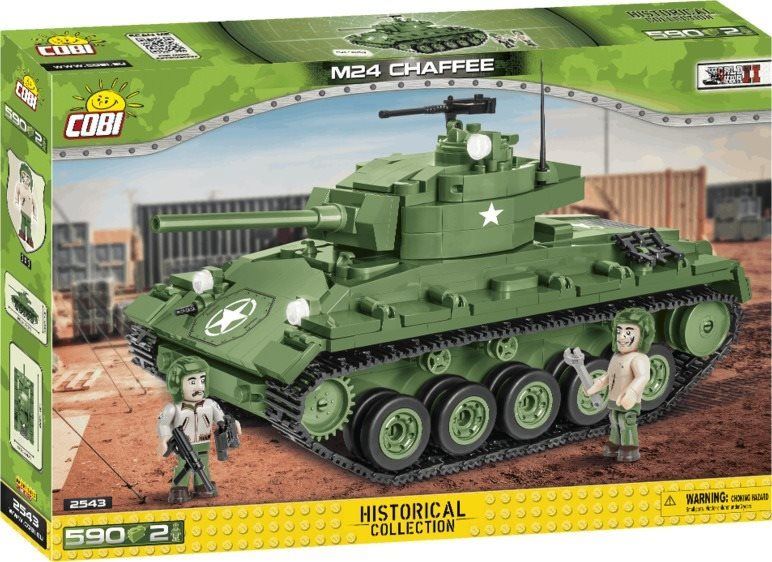 Stavebnice Cobi tank M24 Chaffee