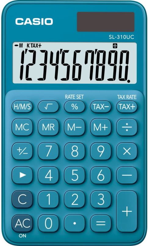 Kalkulačka CASIO SL 310 UC modrá