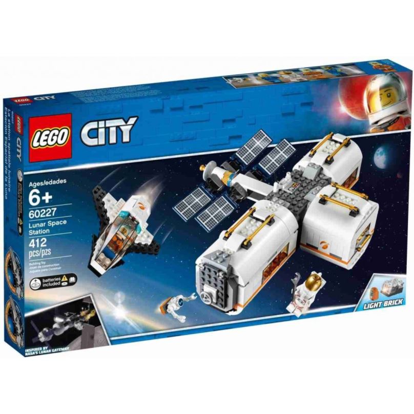LEGO stavebnice LEGO City Space Port 60227 Měsíční vesmírná stanice