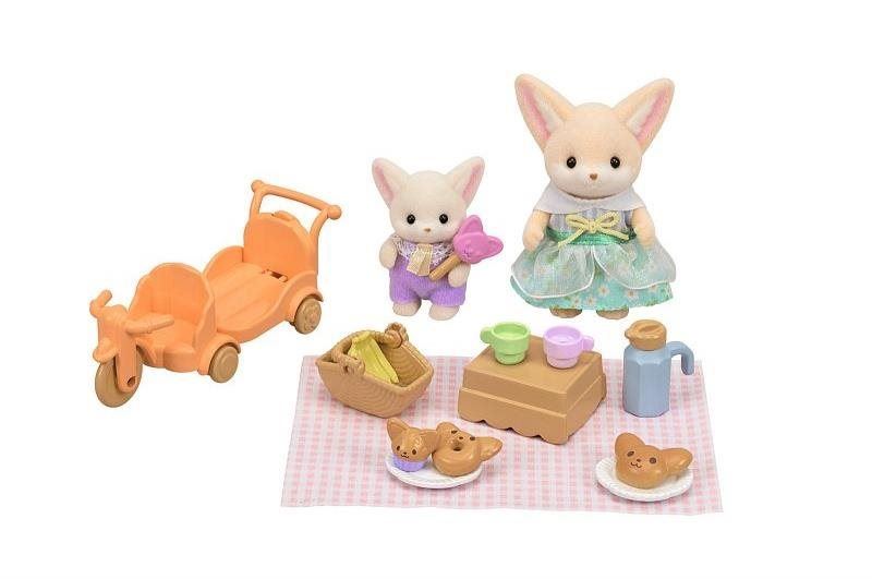Figurky Sylvanian families Fenci jedou na piknik