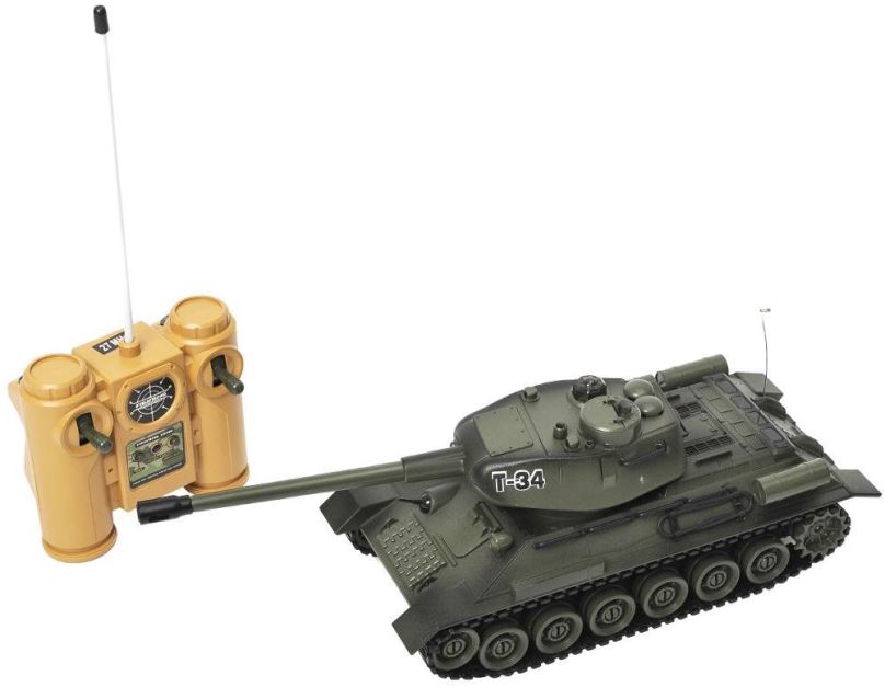 RC tank Mac Toys Tank T-34 na dálkové ovládání