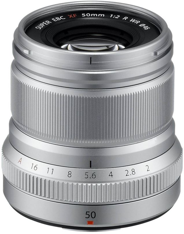 Objektiv Fujifilm Fujinon XF 50mm f/2.0 R WR Silver