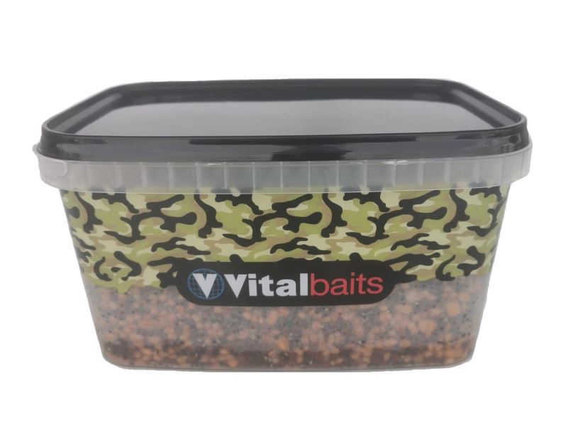 Vitalbaits Partikl Prepared Particles Mix Bucket 3kg