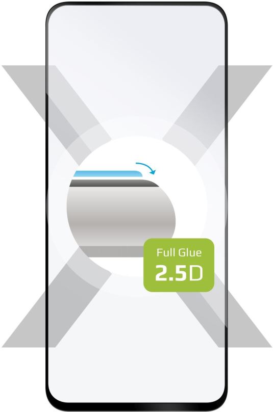 Ochranné sklo FIXED FullGlue-Cover pro Samsung Galaxy A71 černé
