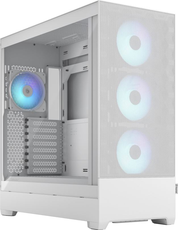 Počítačová skříň Fractal Design Pop XL Air RGB White TG Clear Tint