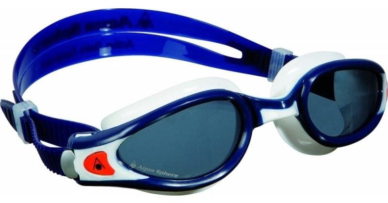 Plavecké brýle Aquasphere Kaiman EXO Small, tmavě modrá/bílá, tmavý zorník
