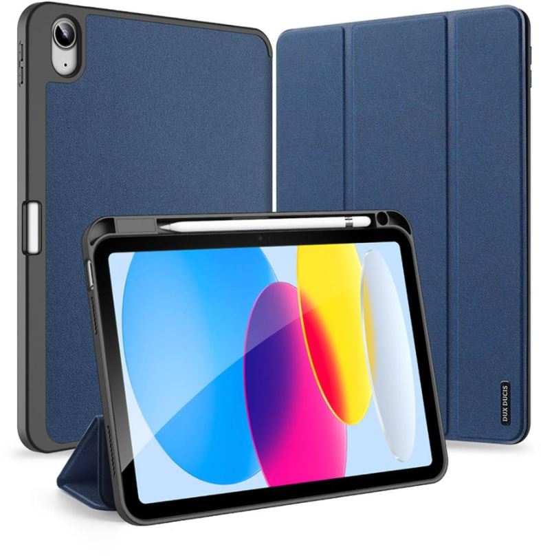 Pouzdro na tablet DUX DUCIS Domo Pouzdro na iPad 10.9'' 2022 10 gen, modré