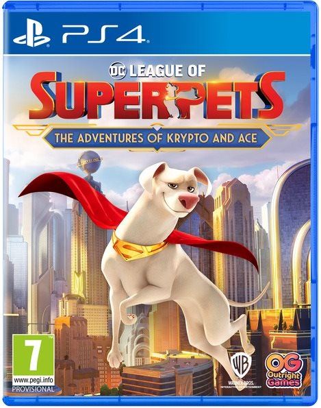 Hra na konzoli DC League of Super-Pets: The Adventures of Krypto and Ace - PS4