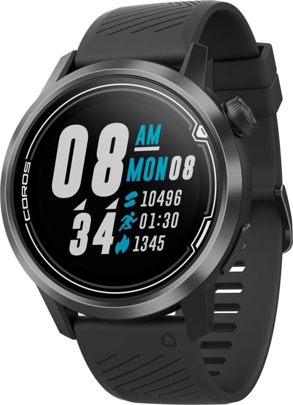 Chytré hodinky Coros APEX Premium Multisport GPS Watch 46mm Black/Gray