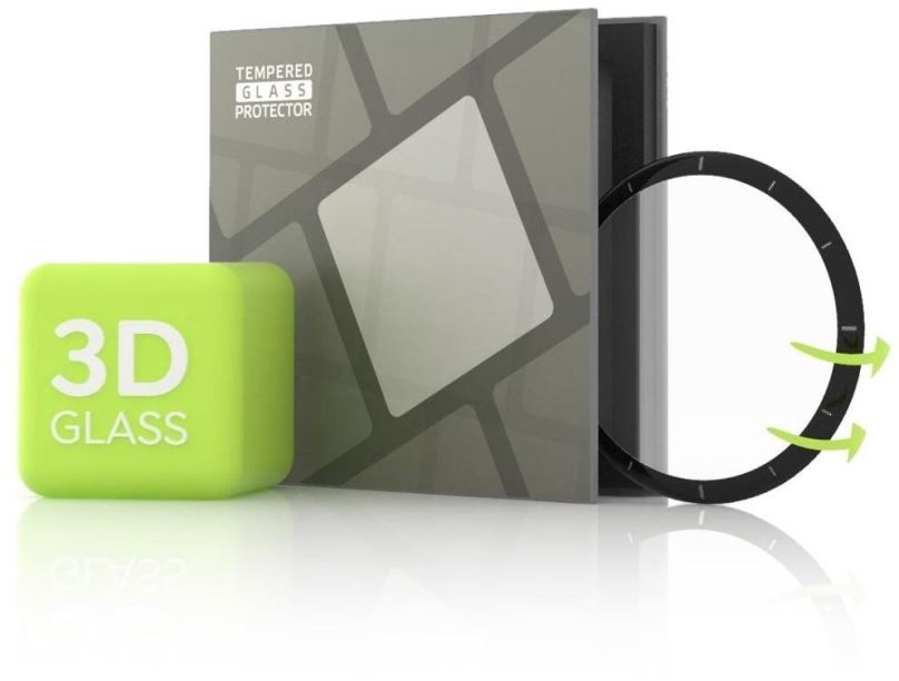 Ochranné sklo Tempered Glass Protector pro Xiaomi Watch S1 - 3D Glass, voděodolné