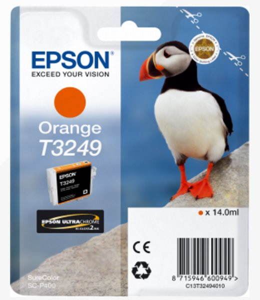 Cartridge Epson T3249 oranžová