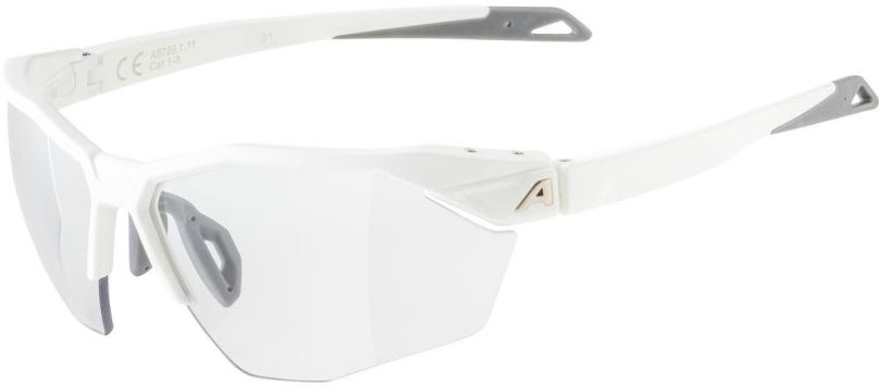 Cyklistické brýle Alpina Twist SIX S HR V white matt