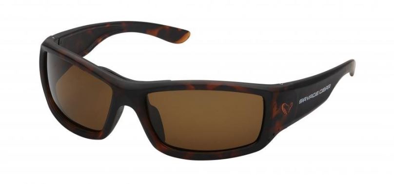 Savage Gear Brýle Savage2 Polarized Sunglasses Floating Brown