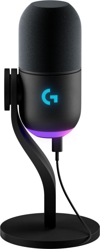Mikrofon Logitech G Blue Yeti GX Dynamic RGB, black