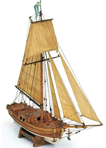 Model lodě Mamoli Gretel 1:54 kit