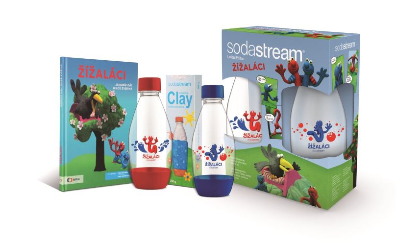 Sodastream lahev SodaStream Dětský set Žížaláci 2 láhve