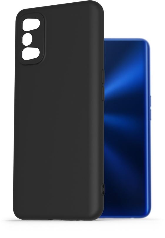 Kryt na mobil AlzaGuard Premium Liquid Silicone Case pro Realme 7 Pro černé