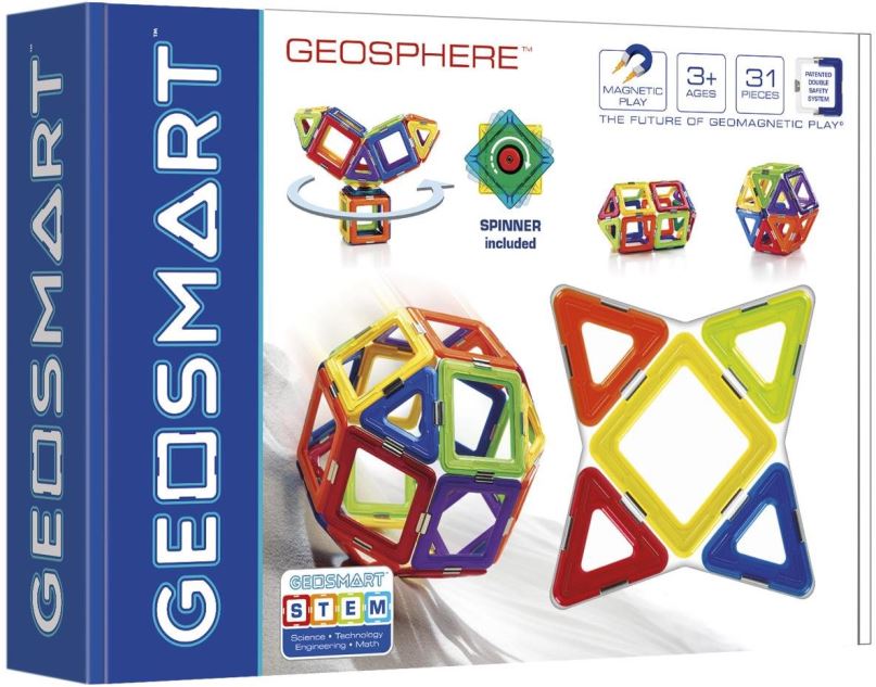Stavebnice GeoSmart - GeoSphere - 31 ks
