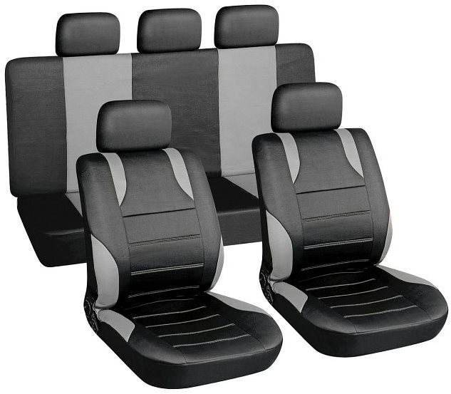 Autopotahy Compass 31674 Potahy sedadel sada 9ks sport  vhodné pro boční Airbag