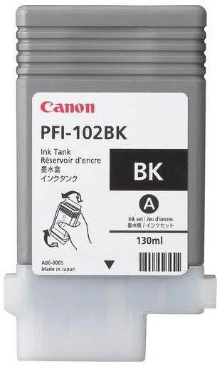 Cartridge Canon PFI-102BK černá