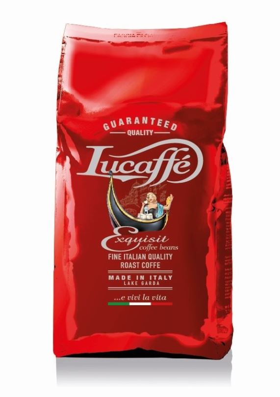 Káva Lucaffé Exquisit, zrnková, 1000g