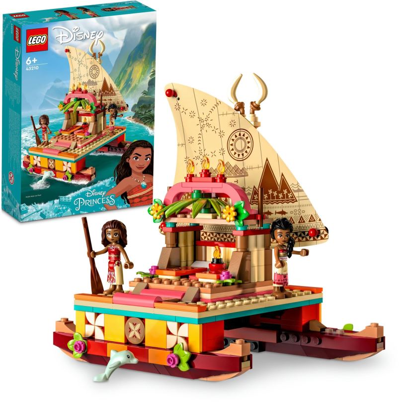 LEGO stavebnice LEGO® Disney Princess™  43210 Vaiana a její objevitelská loď