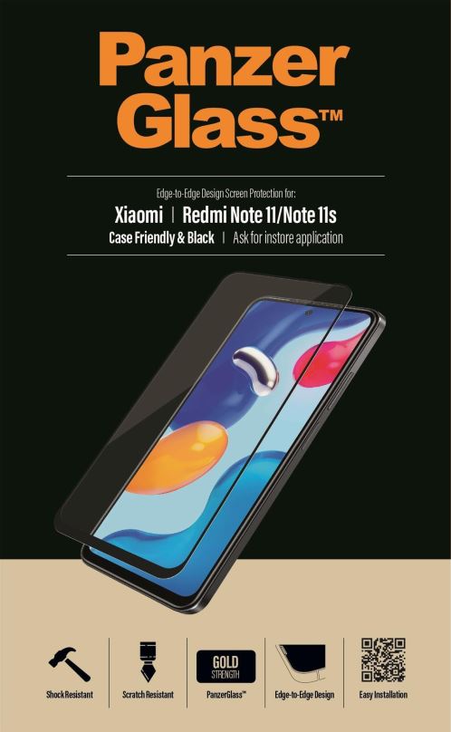 Ochranné sklo PanzerGlass™ Xiaomi Redmi Note 11/11S 4G (6,43")