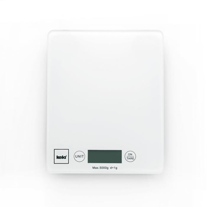 KELA Váha kuchyňská digitální 5 kg PINTA bílá KELA KL-15740