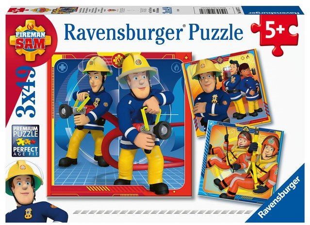 Puzzle Ravensburger 050772 Požárník Sam zachraňuje