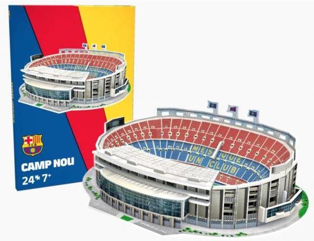 3D puzzle NANOSTAD 3D puzzle Stadion Camp Nou - FC Barcelona Mini 24 dílků