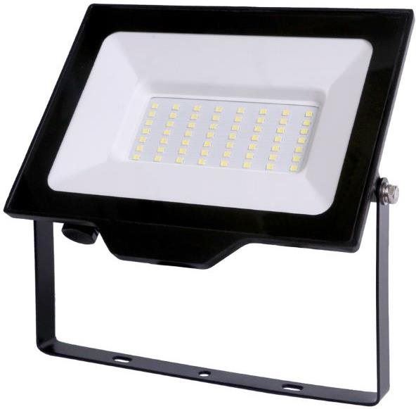 LED reflektor AVIDE Ultratenký LED reflektor černý, 50 W 5000 lm, denní