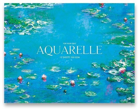 Skicák SHKOLYARYK Muse Aquarelle A4+/15 listů 300 g/m2