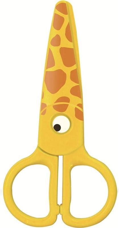 Dětské nůžky KEYROAD Žirafa 12.5 cm