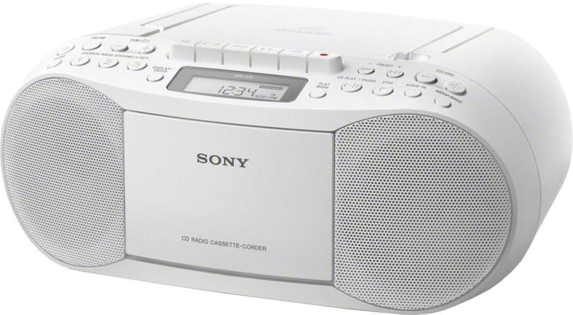 Radiomagnetofon Sony CFD-S70 bílý