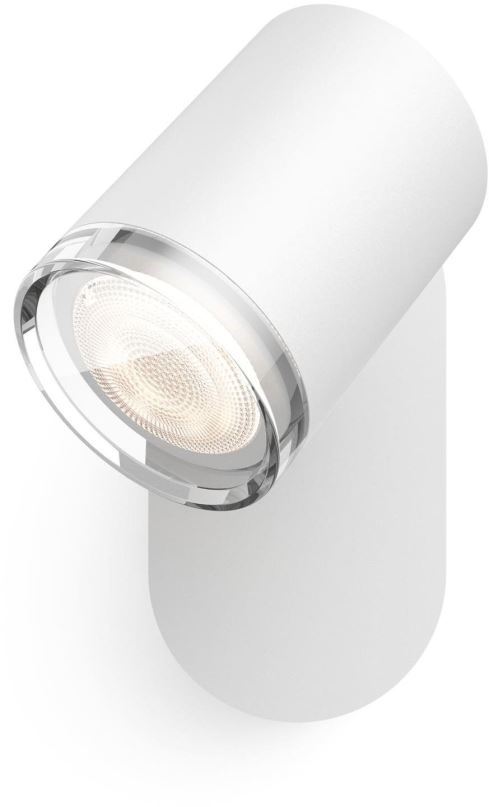 Philips Hue 8719514340855 LED koupelnové nástěnné bodové svítidlo Adore 1x5W | GU10 | 250-350lm | 2200-6500K | IP44 - White Ambiance, Bluetooth, stmívatelné, dálkové ovládání, bílá