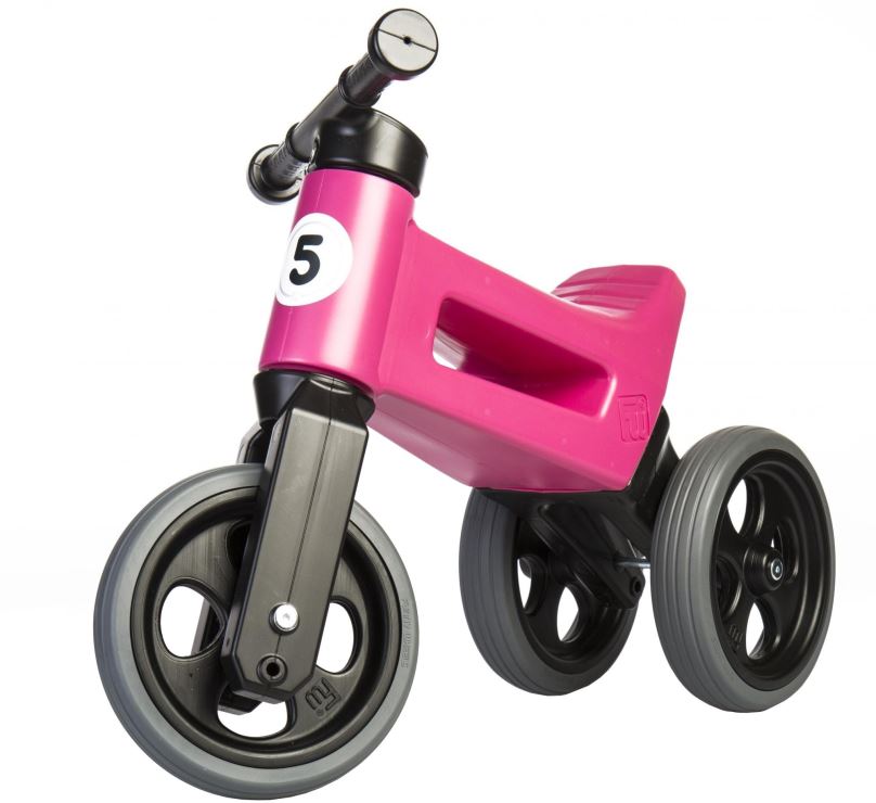 Odrážedlo Funny Wheels New Sport 2v1 - růžové