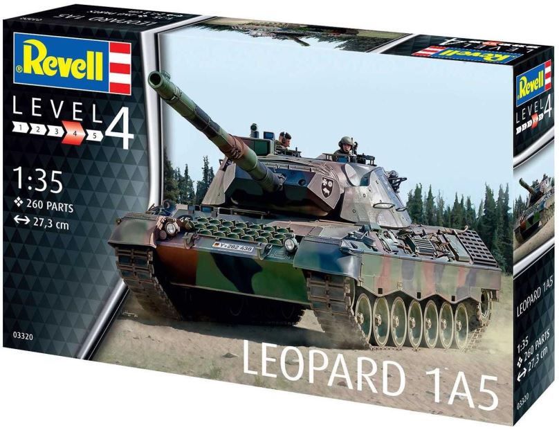 Model tanku Plastic ModelKit tank 03320 - Leopard 1A5