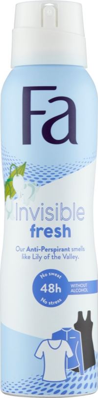 Antiperspirant FA Invisible Fresh antiperspirant 150 ml